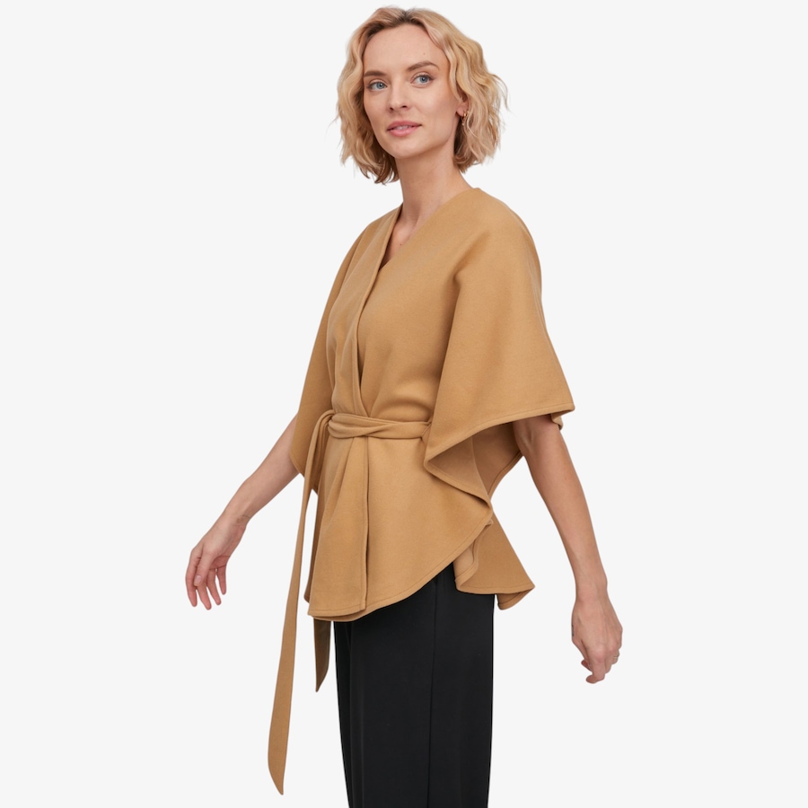 Image 134239_ALTMORE1.jpg, Product 134-239 / Price $69.99, Kim & Co. Cashmere Look Sash Poncho from Kim & Co. on TSC.ca's Fashion department