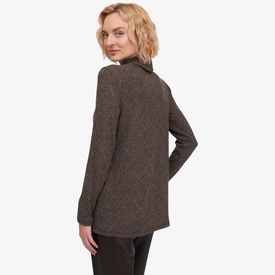 Image 134240_ALTMORE3.jpg, Product 134-240 / Price $69.99, Kim & Co. Soft Diamond Knit Long Sleeve Turtle Neck from Kim & Co. on TSC.ca's Fashion department
