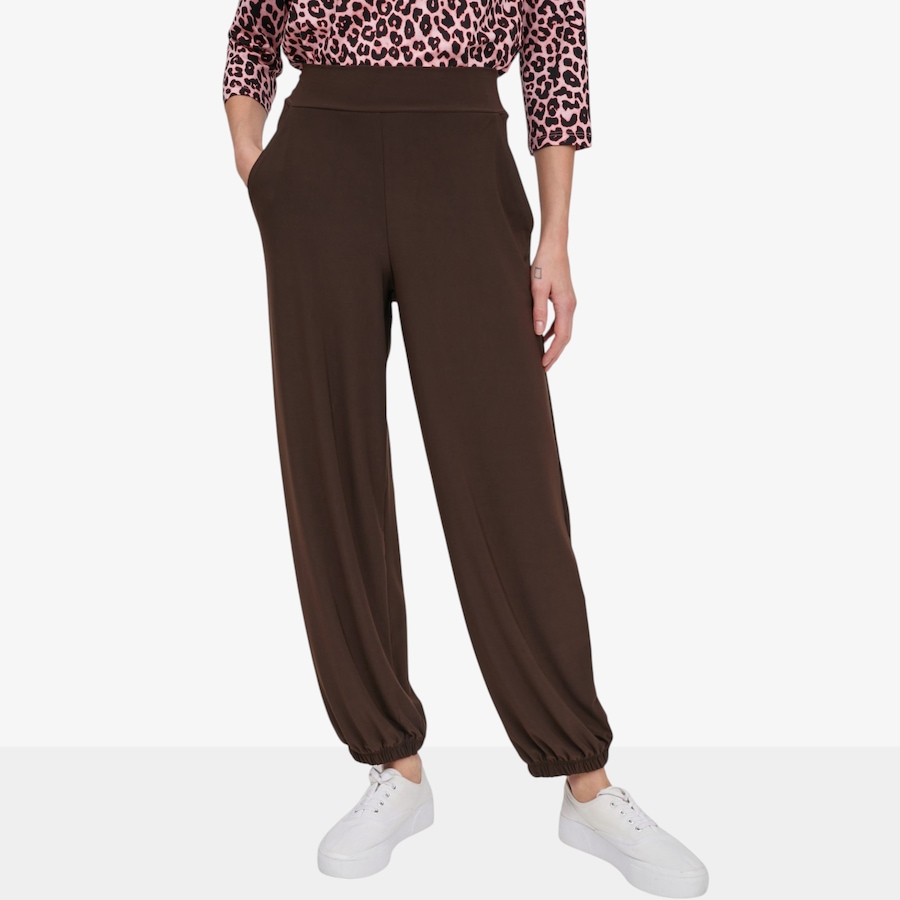Image 134256_COF.jpg, Product 134-256 / Price $69.99, Kim & Co. Deluxe Brazil Knit Blouson Pant with Pockets from Kim & Co. on TSC.ca's Fashion department