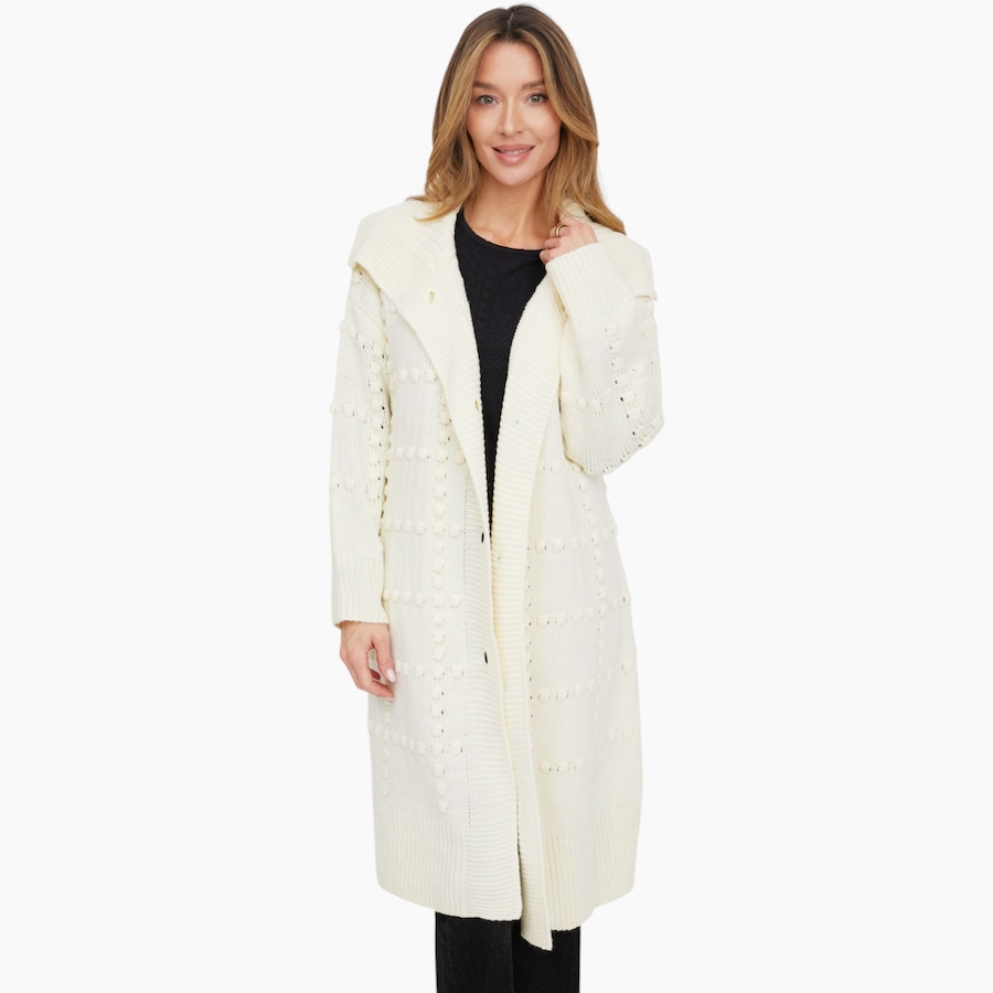 Image 134271_AWH.jpg, Product 134-271 / Price $89.99, Tower Hill Textured Long Cardigan with Buttons from Tower Hill on TSC.ca's Fashion department