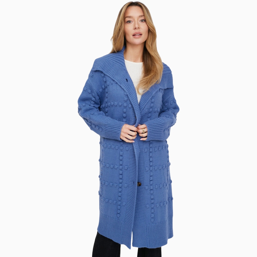 Image 134271_DBE.jpg, Product 134-271 / Price $89.99, Tower Hill Textured Long Cardigan with Buttons from Tower Hill on TSC.ca's Fashion department