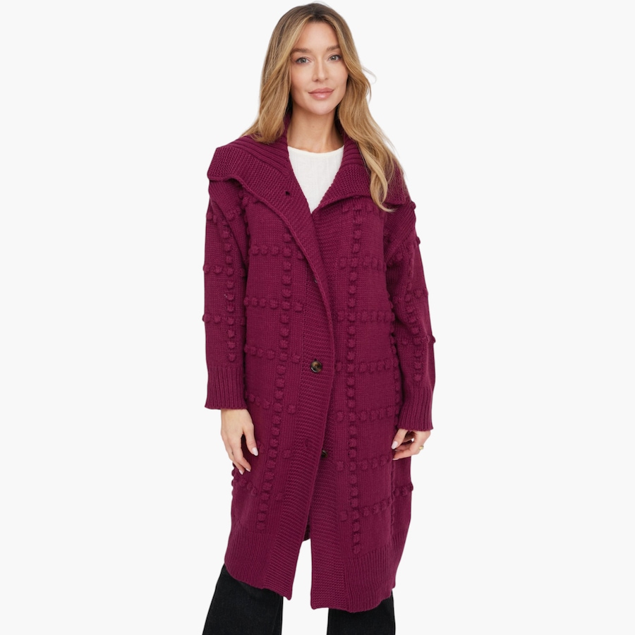 Image 134271_WNBY.jpg, Product 134-271 / Price $89.99, Tower Hill Textured Long Cardigan with Buttons from Tower Hill on TSC.ca's Fashion department