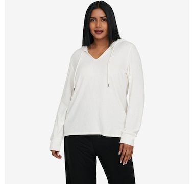 Carrie O Luxe Soft Cashmere Feel Michelle Hoodie