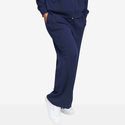 Carrie O Flex-Form Knit Pant with Stripe Detail