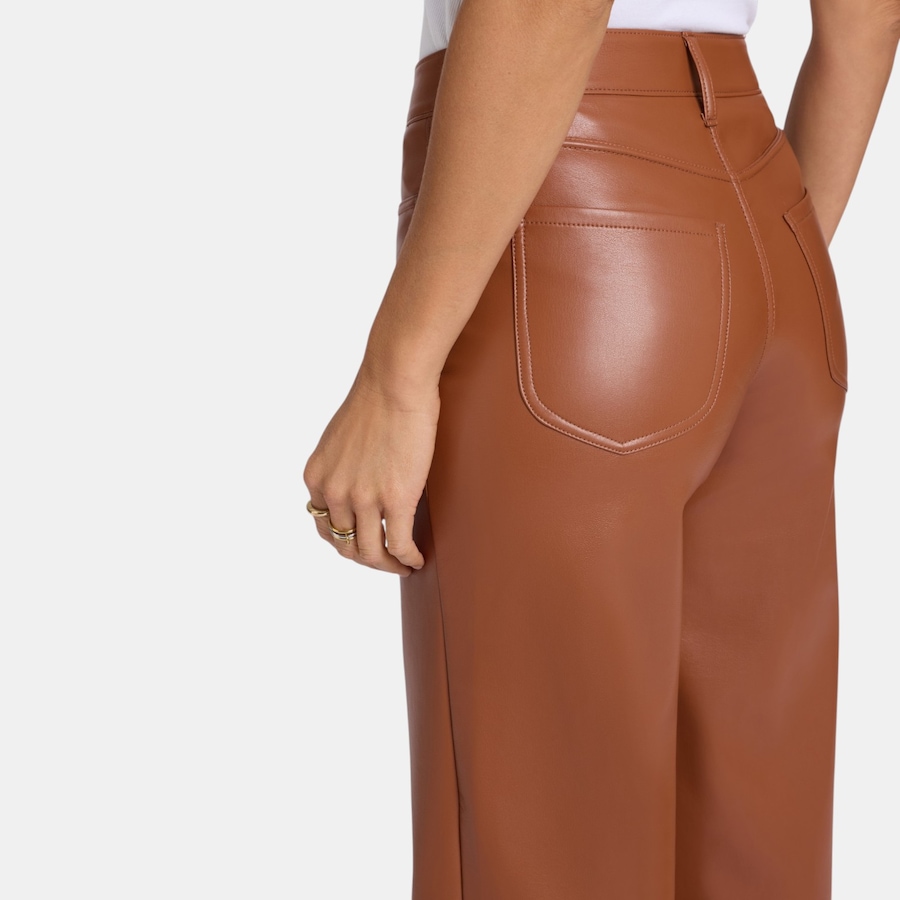 Image 134322_ALTMORE11.jpg, Product 134-322 / Price $99.99, NYDJ Teresa High Rise Faux Stretch Leather Wide Leg Pant from NYDJ on TSC.ca's Fashion department