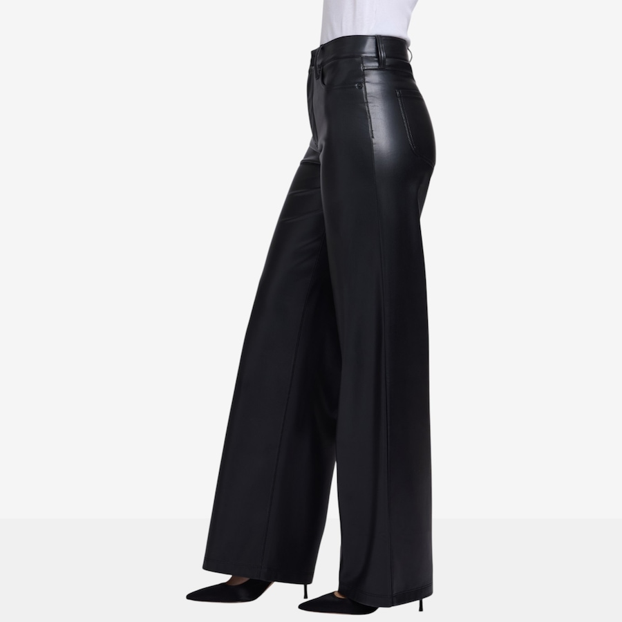 Image 134322_ALTMORE6.jpg, Product 134-322 / Price $99.99, NYDJ Teresa High Rise Faux Stretch Leather Wide Leg Pant from NYDJ on TSC.ca's Fashion department