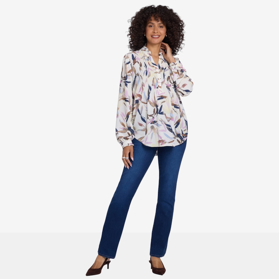 Image 134329_ALTMORE1.jpg, Product 134-329 / Price $114.00, NYDJ Pleat Front Tunic Blouse from NYDJ on TSC.ca's Fashion department