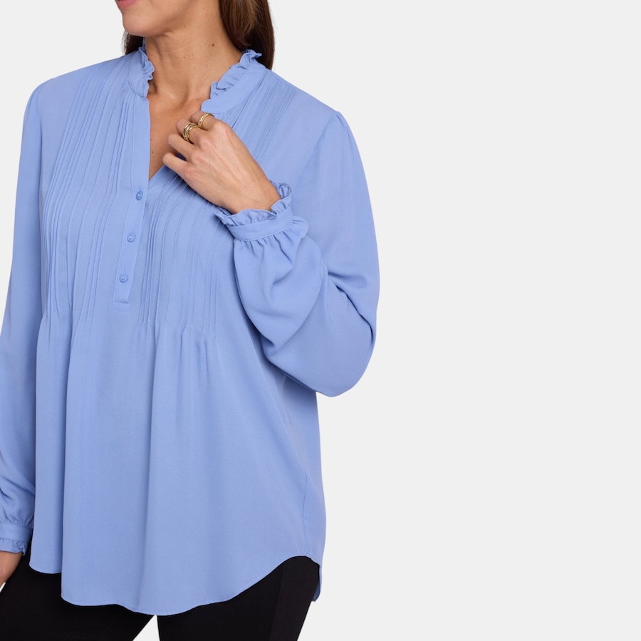Image 134329_ALTMORE6.jpg, Product 134-329 / Price $114.00, NYDJ Pleat Front Tunic Blouse from NYDJ on TSC.ca's Fashion department