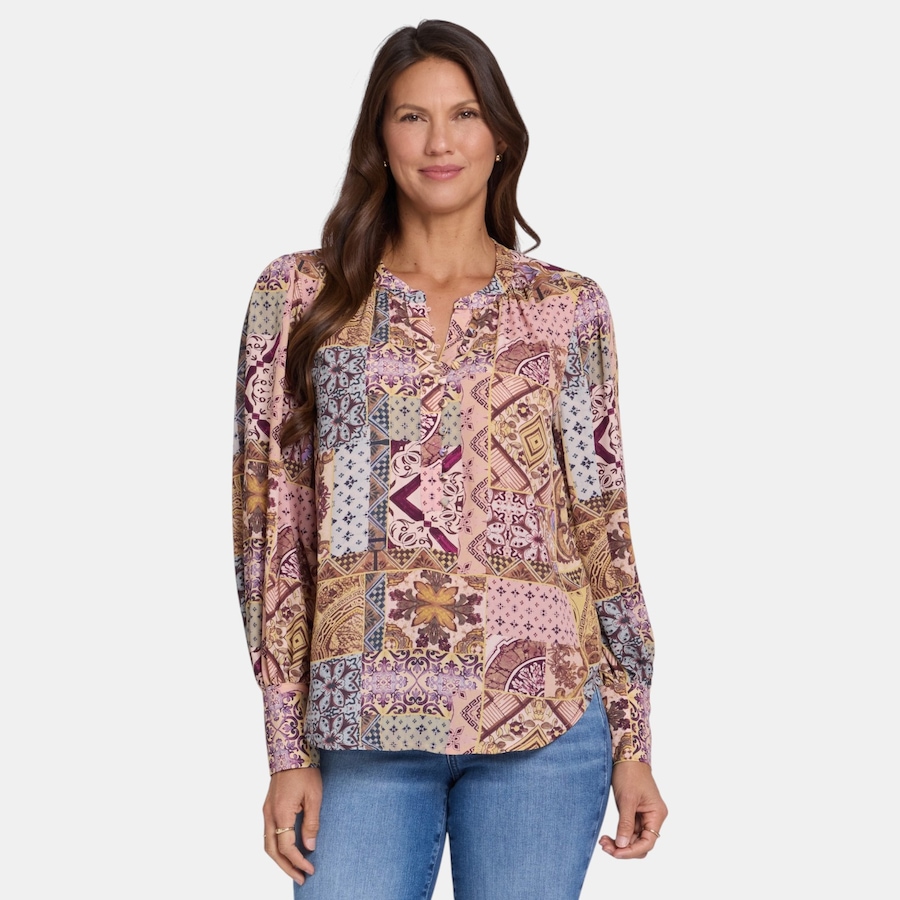 Image 134330_SIMOS.jpg, Product 134-330 / Price $114.00, NYDJ Annie Blouse from NYDJ on TSC.ca's Fashion department
