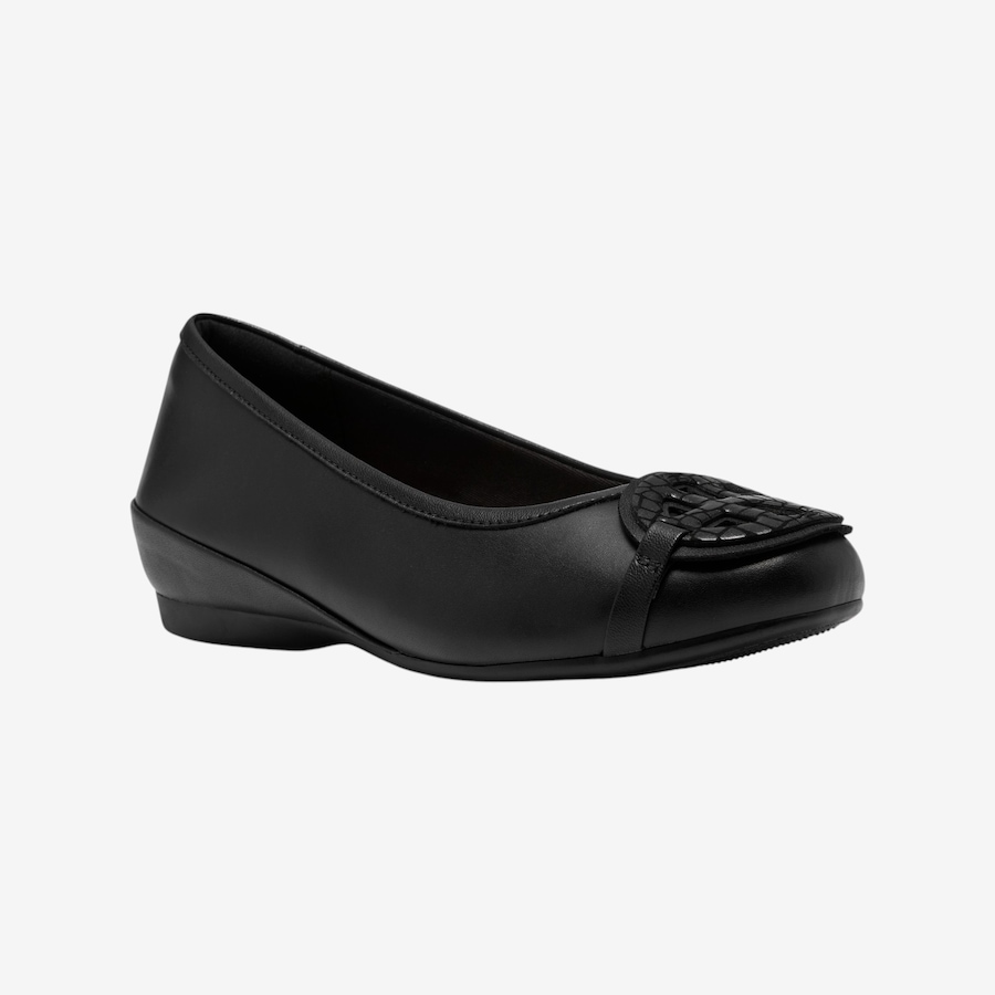 Image 134431_BLK.jpg, Product 134-431 / Price $99.99, Clarks Cathrynn Luna Low Wedge Shoe from Clarks Footwear on TSC.ca's Shoes department