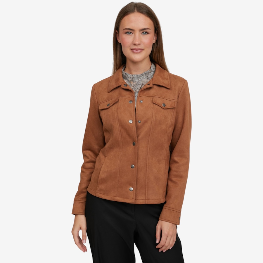 Image 134500_COG.jpg, Product 134-500 / Price $119.99, Legacy Aura Stretch Faux Suede Snap Front Shirt Jacket from Legacy on TSC.ca's Fashion department