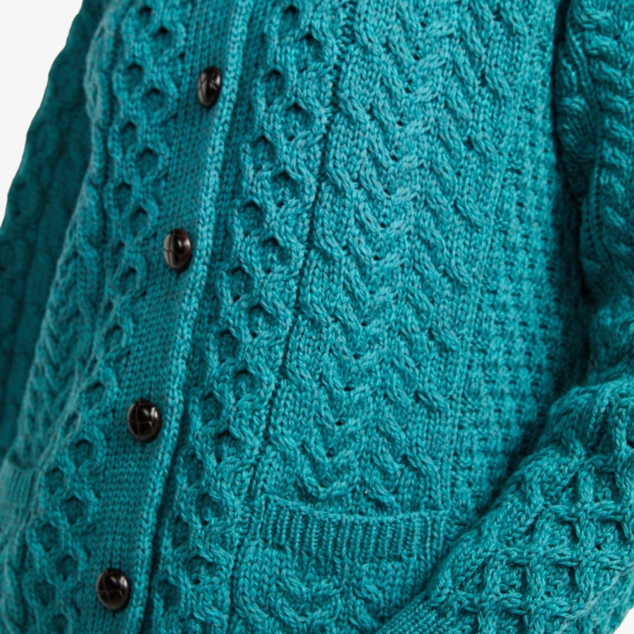 Image 134689_ALTMORE3.jpg, Product 134-689 / Price $150.00, Aran Woollen Mills Lumber Cardigan from Aran Woollen Mills on TSC.ca's Fashion department