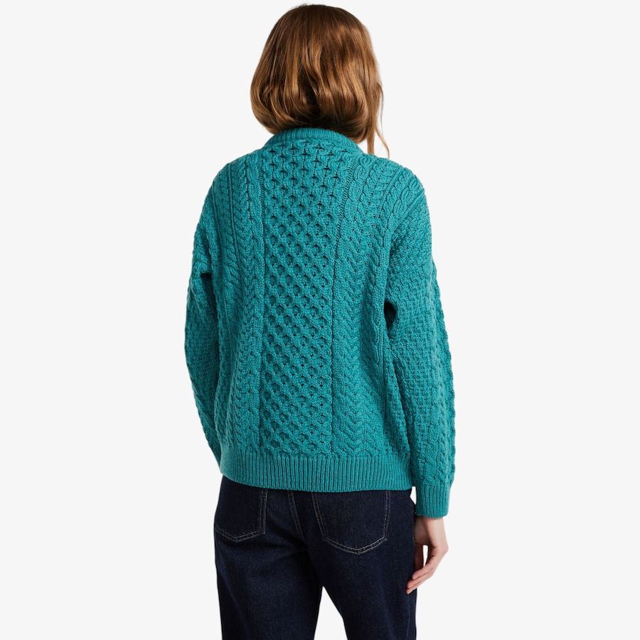 Image 134689_ALTMORE6.jpg, Product 134-689 / Price $150.00, Aran Woollen Mills Lumber Cardigan from Aran Woollen Mills on TSC.ca's Fashion department