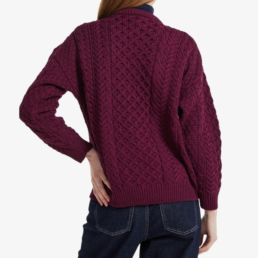 Image 134689_ALTMORE8.jpg, Product 134-689 / Price $150.00, Aran Woollen Mills Lumber Cardigan from Aran Woollen Mills on TSC.ca's Fashion department