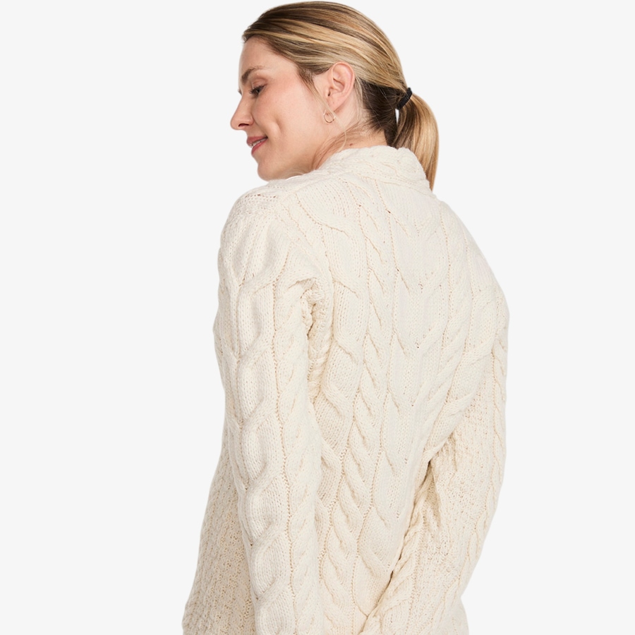 Image 134690_ALTMORE10.jpg, Product 134-690 / Price $160.00, Aran Woollen Mills Fitted V-Neck Sweater from Aran Woollen Mills on TSC.ca's Fashion department