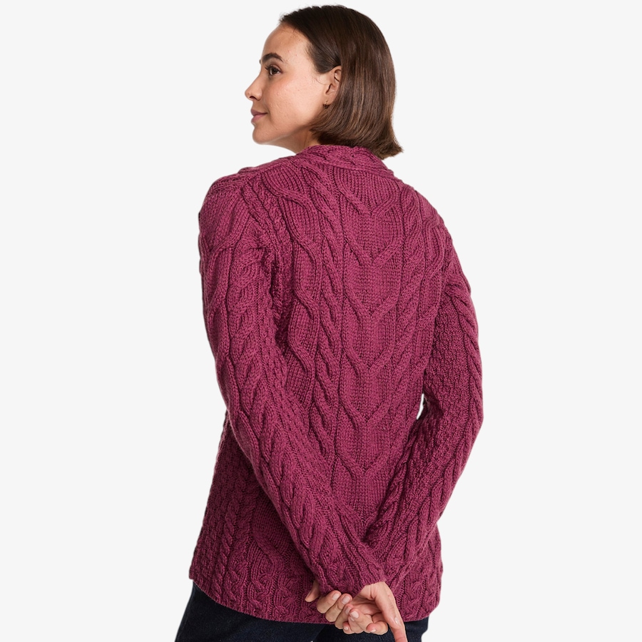 Image 134690_ALTMORE8.jpg, Product 134-690 / Price $160.00, Aran Woollen Mills Fitted V-Neck Sweater from Aran Woollen Mills on TSC.ca's Fashion department