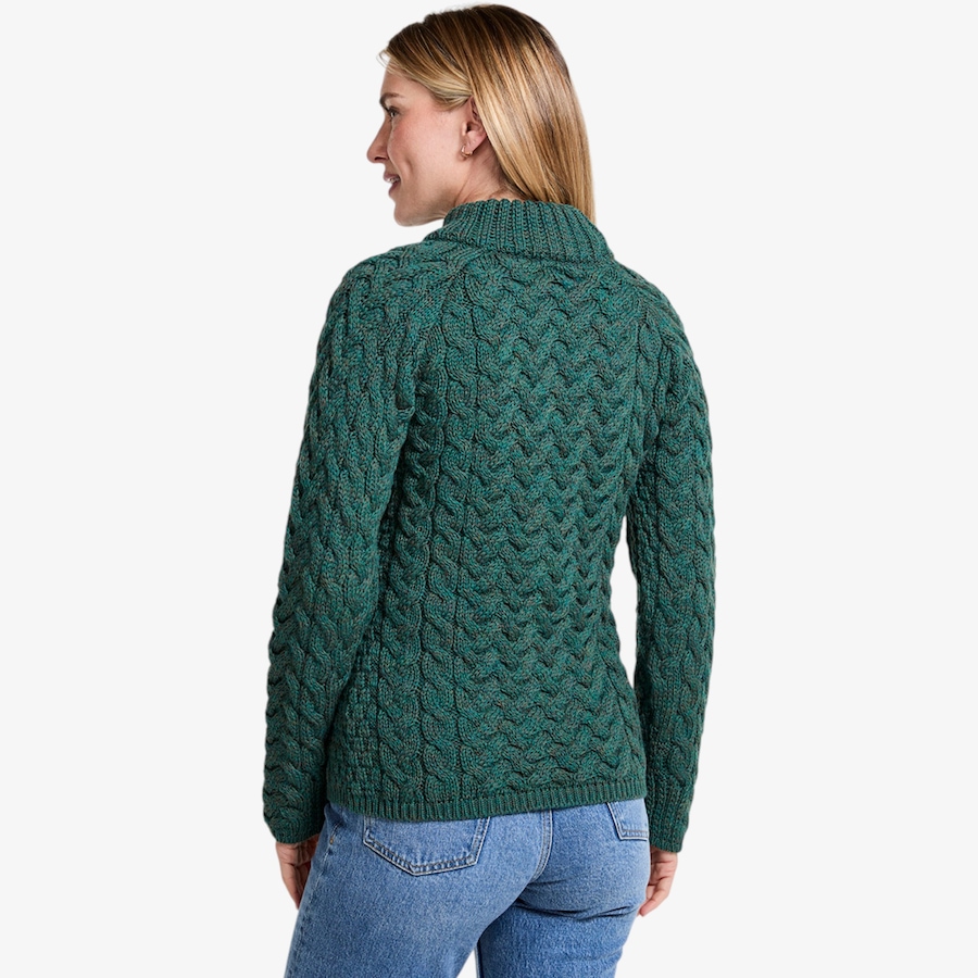 Image 134702_ALTMORE5.jpg, Product 134-702 / Price $145.00, Aran Woollen Mills Shaped Crew Neck Sweater from Aran Woollen Mills on TSC.ca's Fashion department