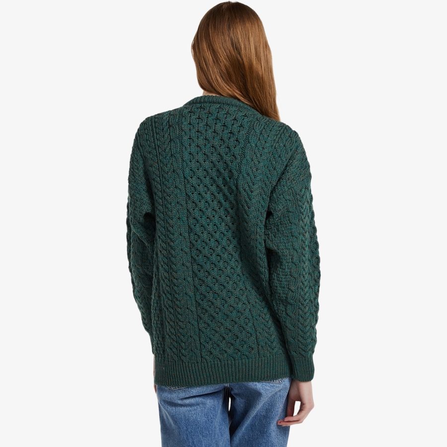 Image 134703_ALTMORE6.jpg, Product 134-703 / Price $125.00, Aran Woollen Mills Traditional Aran Sweater from Aran Woollen Mills on TSC.ca's Fashion department