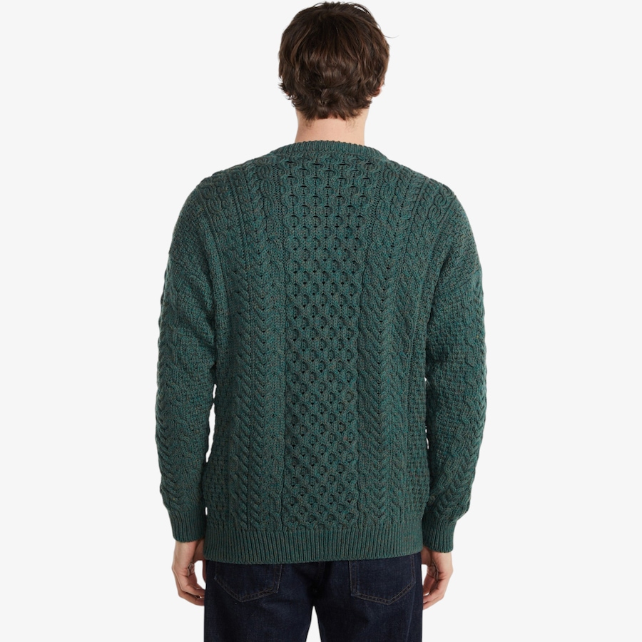 Image 134703_ALTMORE7.jpg, Product 134-703 / Price $125.00, Aran Woollen Mills Traditional Aran Sweater from Aran Woollen Mills on TSC.ca's Fashion department