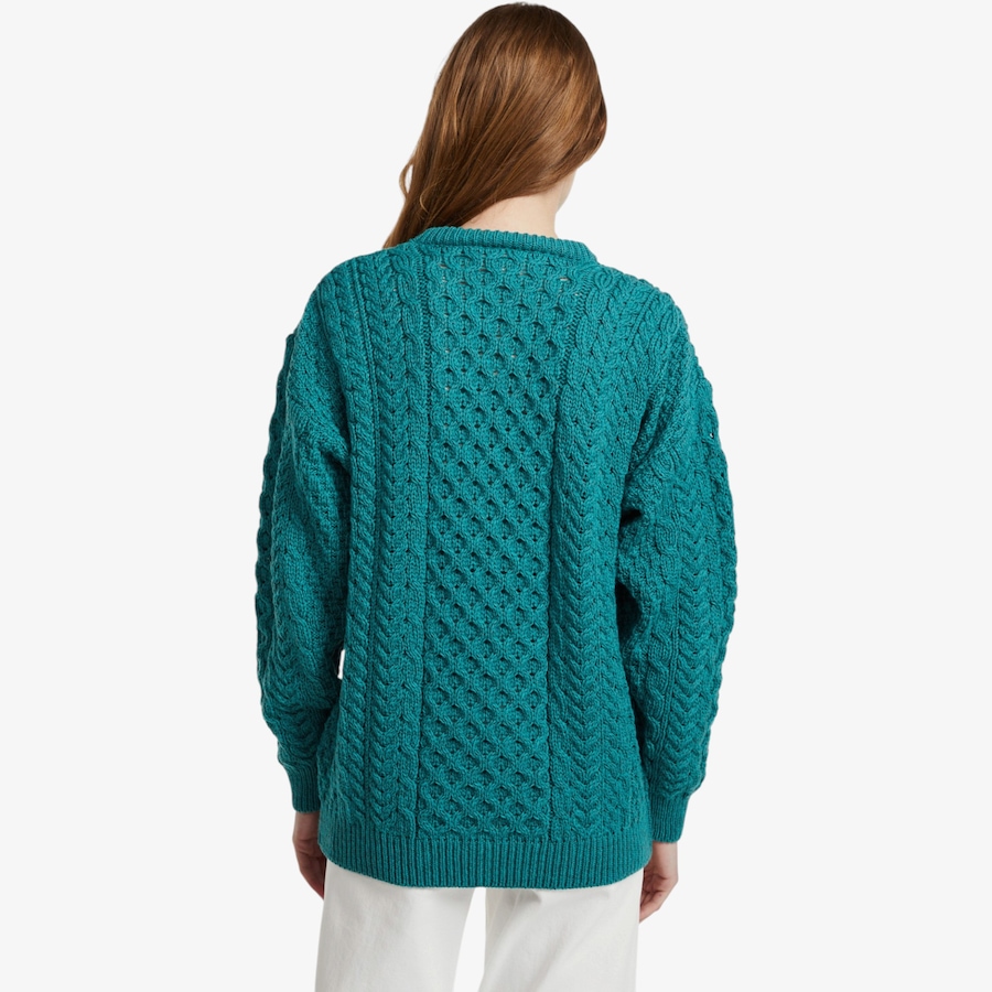 Image 134703_ALTMORE8.jpg, Product 134-703 / Price $125.00, Aran Woollen Mills Traditional Aran Sweater from Aran Woollen Mills on TSC.ca's Fashion department
