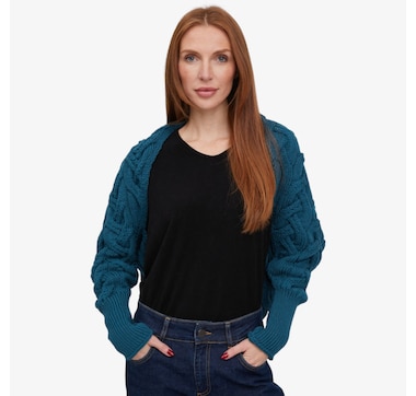  Aran Woollen Mills Supersoft Bolero