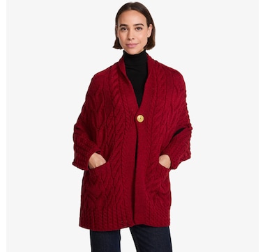 Aran Woollen Mills Wrap Cardigan