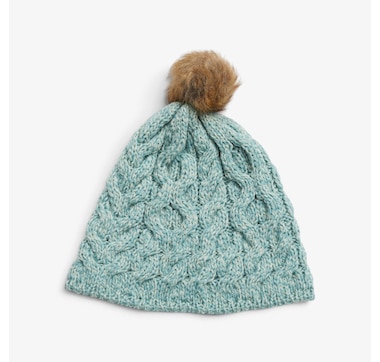 Aran Woollen Mills Bobble Hat