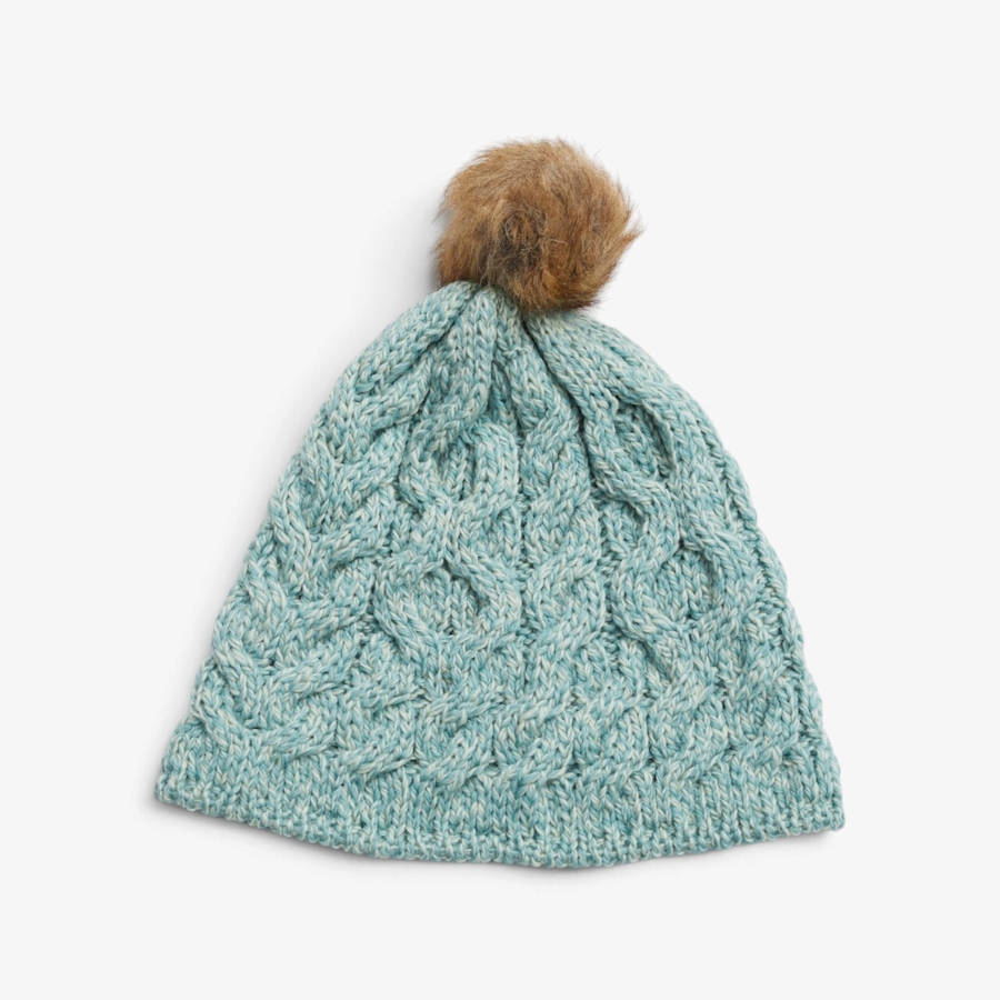 Image 134714_SFG.jpg, Product 134-714 / Price $40.00, Aran Woollen Mills Bobble Hat from Aran Woollen Mills on TSC.ca's Fashion department