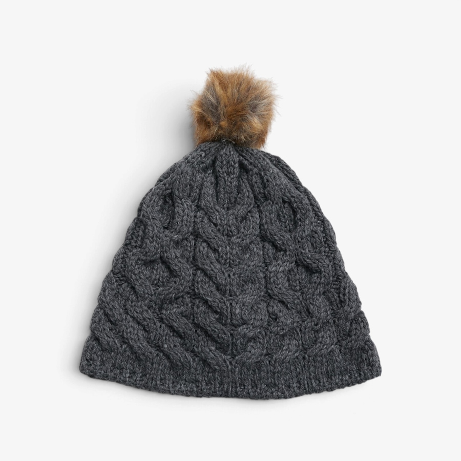 Image 134714_SLG.jpg, Product 134-714 / Price $40.00, Aran Woollen Mills Bobble Hat from Aran Woollen Mills on TSC.ca's Fashion department