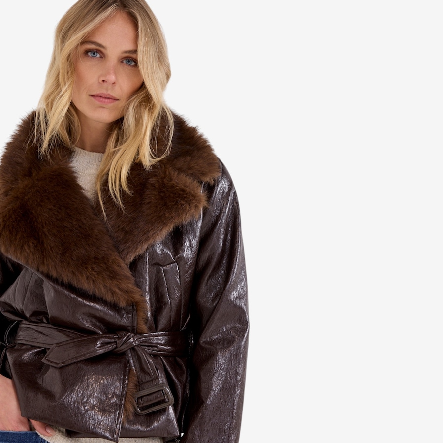 Image 134840_ALTMORE2.jpg, Product 134-840 / Price $179.00, Tramontana Jacket with Faux Fur Collar from Tramontana on TSC.ca's Fashion department