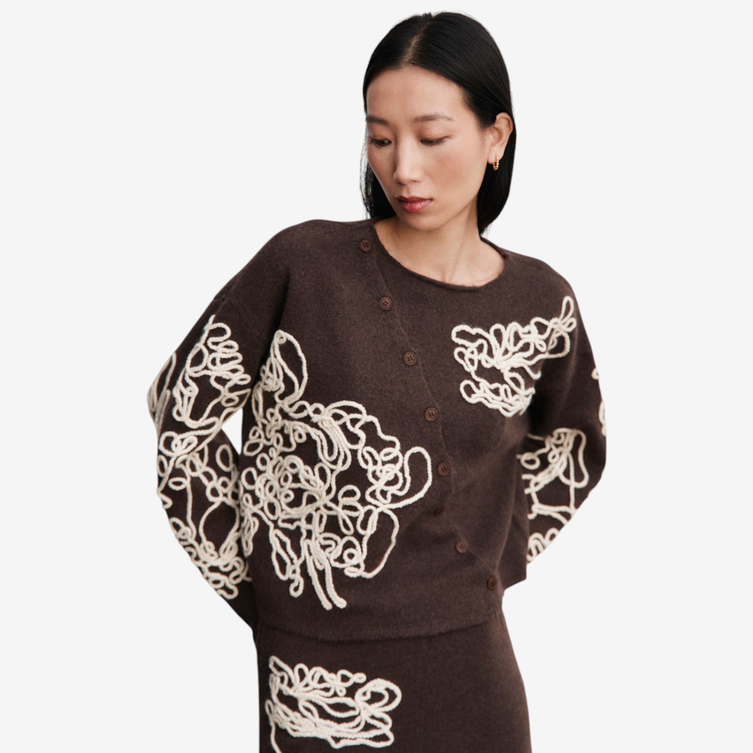 Isaac Mizrahi Live! Lace Cardigan With Scalloped Trim - TSC.ca
