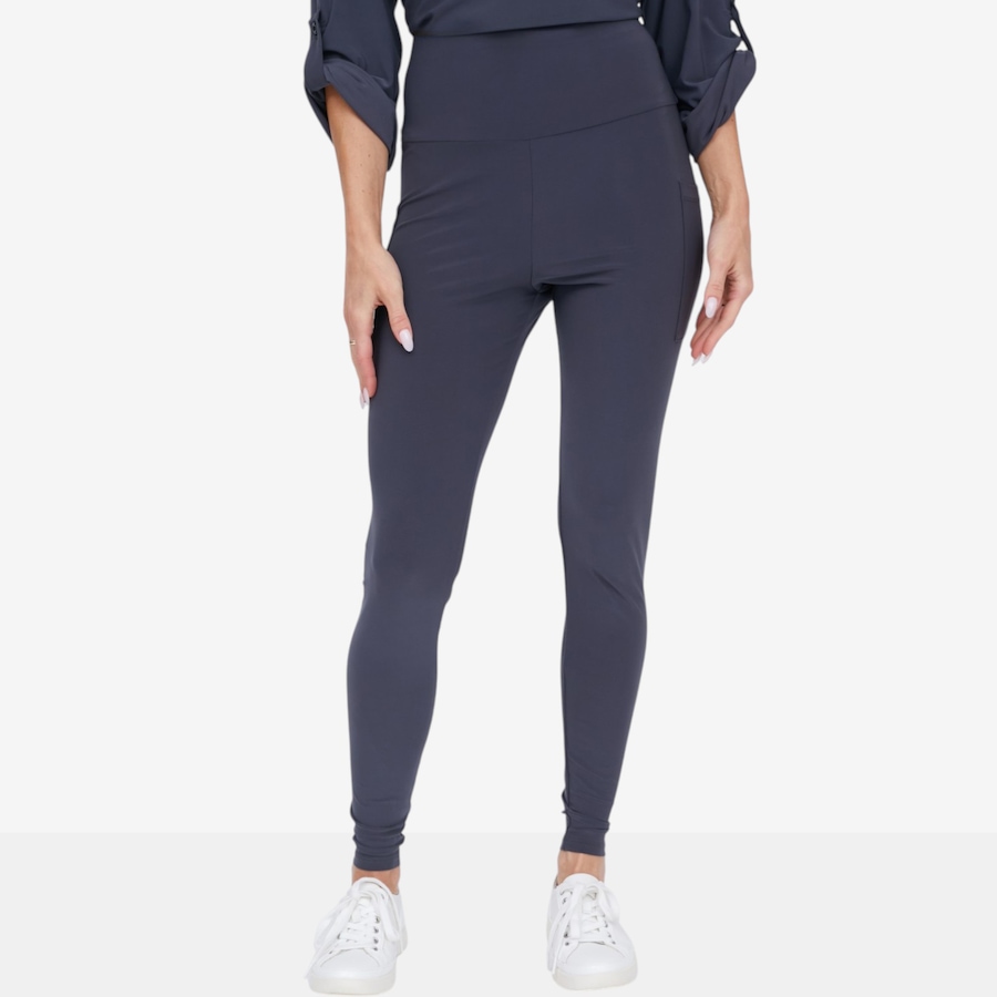 Image 135572_GUN.jpg, Product 135-572 / Price $39.99, Marallis Brazil Knit Leggings with Pockets from Marallis on TSC.ca's Fashion department