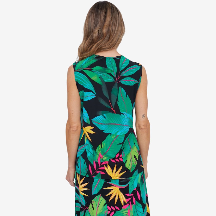 Image 135586_ALTMORE3.jpg, Product 135-586 / Price $49.99, Marallis Printed Brazil Knit Crewneck Long Tank from Marallis on TSC.ca's Fashion department
