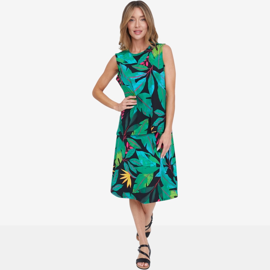 Image 135587_ALTMORE3.jpg, Product 135-587 / Price $54.99, Marallis Printed Brazil Knit Knee Length Skirt from Marallis on TSC.ca's Fashion department