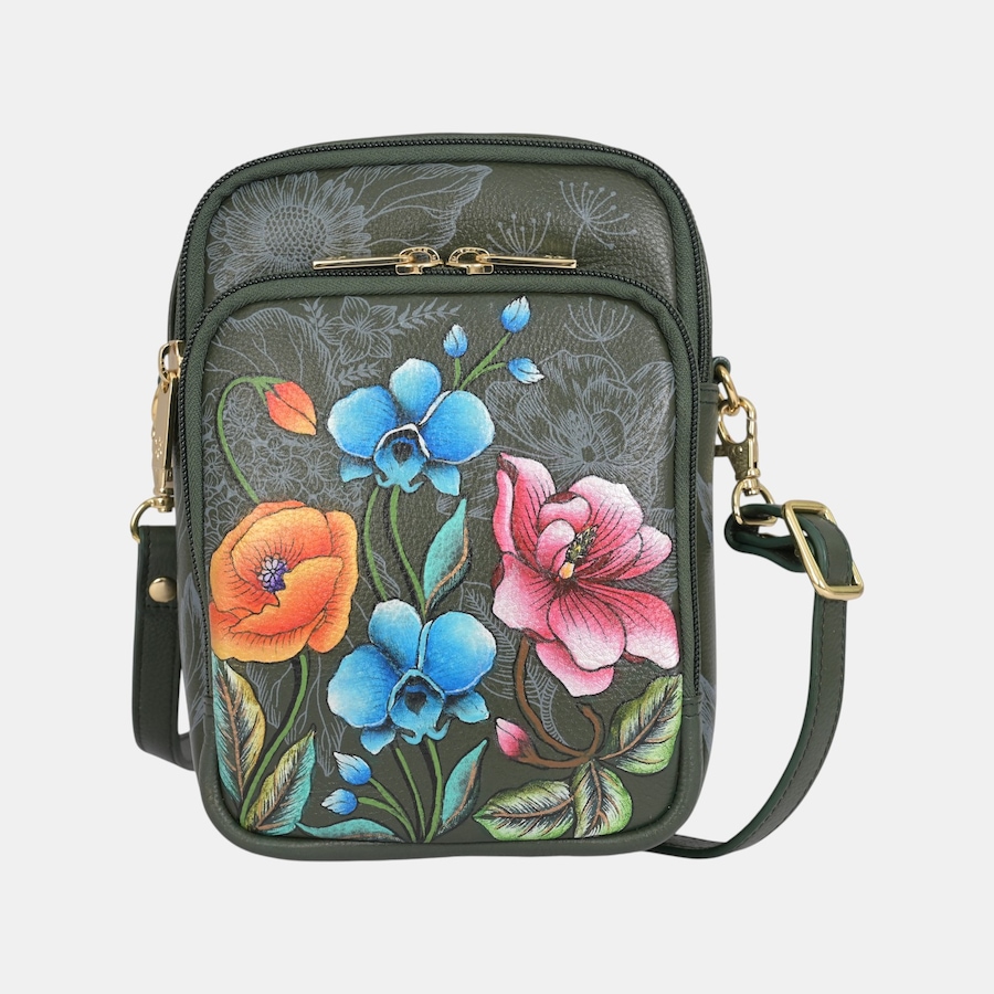Image 135634_FLFAN.jpg, Product 135-634 / Price $129.99, Anuschka Travel Organizer Crossbody from Anuschka Handbags on TSC.ca's Fashion department