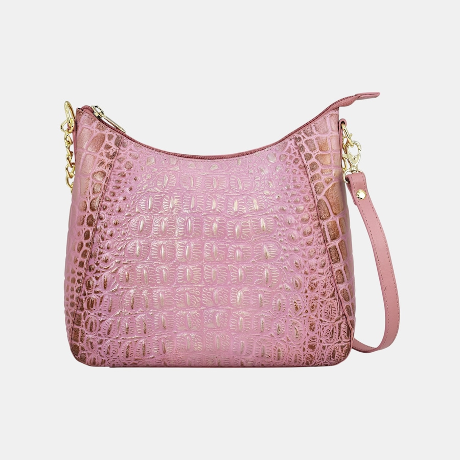 Image 135639_EMBBH.jpg, Product 135-639 / Price $288.00, Anuschka Zip Top Shoulder Hobo from Anuschka Handbags on TSC.ca's Fashion department