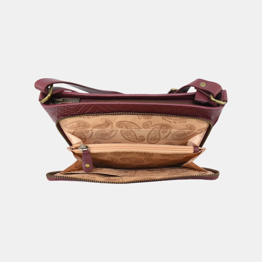 Image 135647_ALTMORE11.jpg, Product 135-647 / Price $270.00, Anuschka Heritage Leather Organizer Crossbody from Anuschka Handbags  on TSC.ca's Fashion department