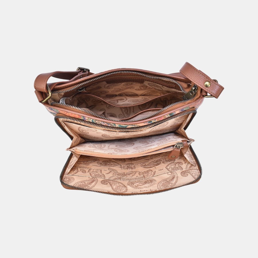 Image 135647_ALTMORE12.jpg, Product 135-647 / Price $270.00, Anuschka Heritage Leather Organizer Crossbody from Anuschka Handbags  on TSC.ca's Fashion department