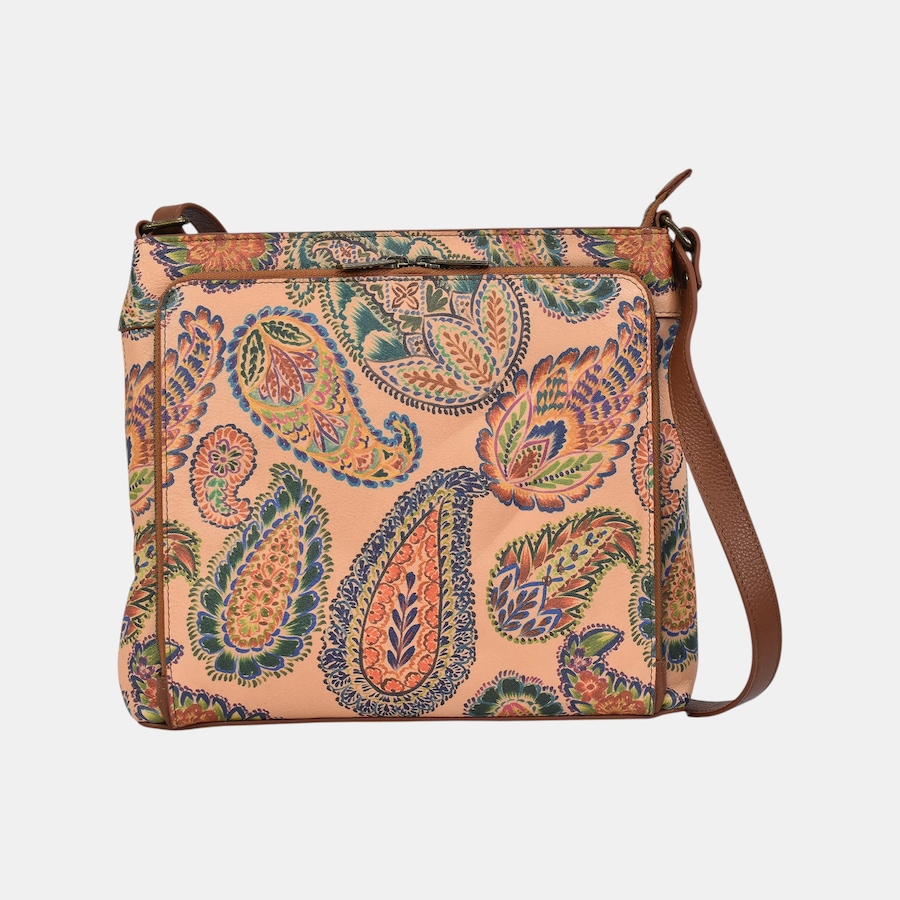 Image 135647_BOHPY.jpg, Product 135-647 / Price $270.00, Anuschka Heritage Leather Organizer Crossbody from Anuschka Handbags  on TSC.ca's Fashion department