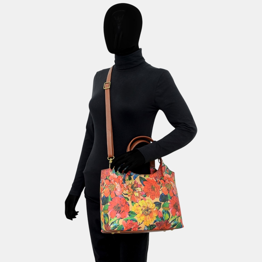 Image 135649_ALTMORE9.jpg, Product 135-649 / Price $288.00, Anuschka Heritage Leather Large Tote from Anuschka Handbags  on TSC.ca's Fashion department