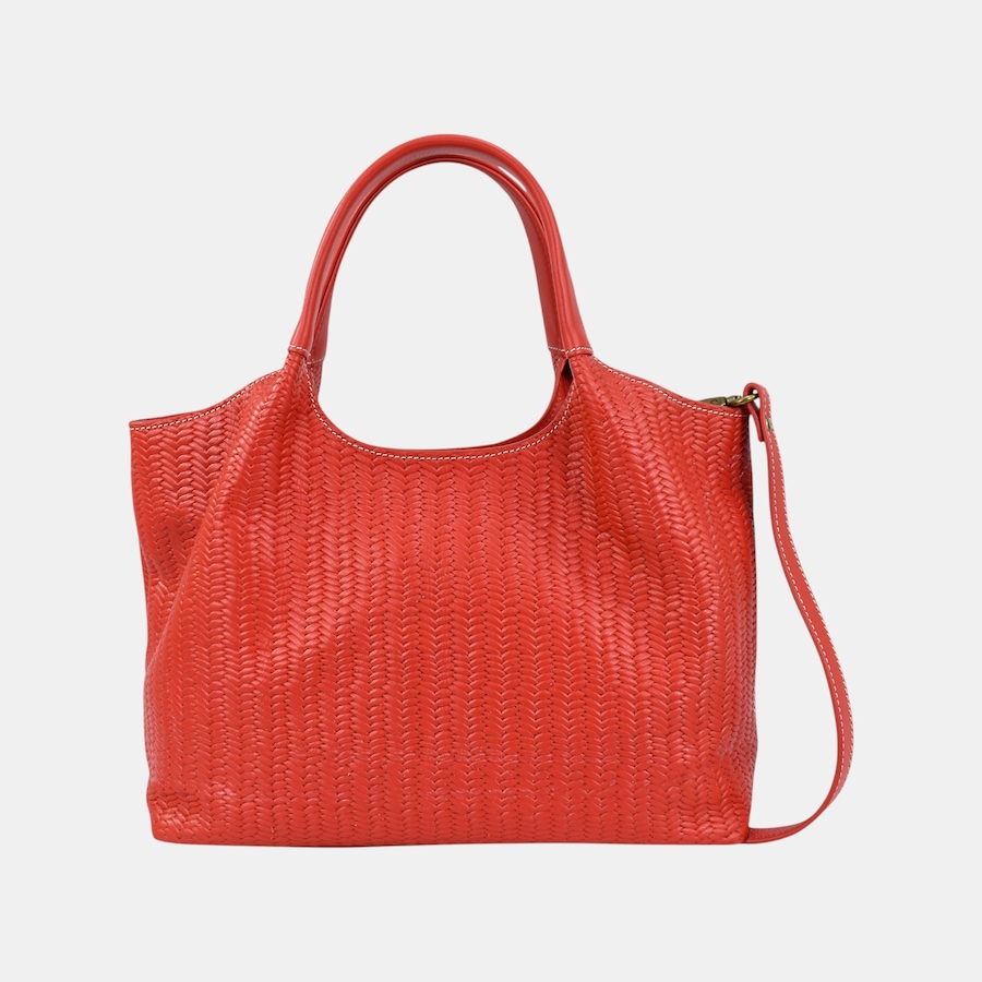 Image 135649_RDHRE.jpg, Product 135-649 / Price $288.00, Anuschka Heritage Leather Large Tote from Anuschka Handbags  on TSC.ca's Fashion department
