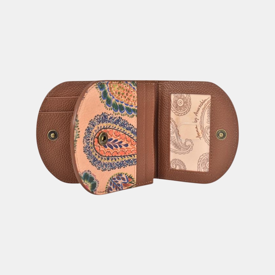 Image 135650_ALTMORE10.jpg, Product 135-650 / Price $64.00, Anuschka Heritage Leather Double Flap Wallet from Anuschka Handbags  on TSC.ca's Fashion department