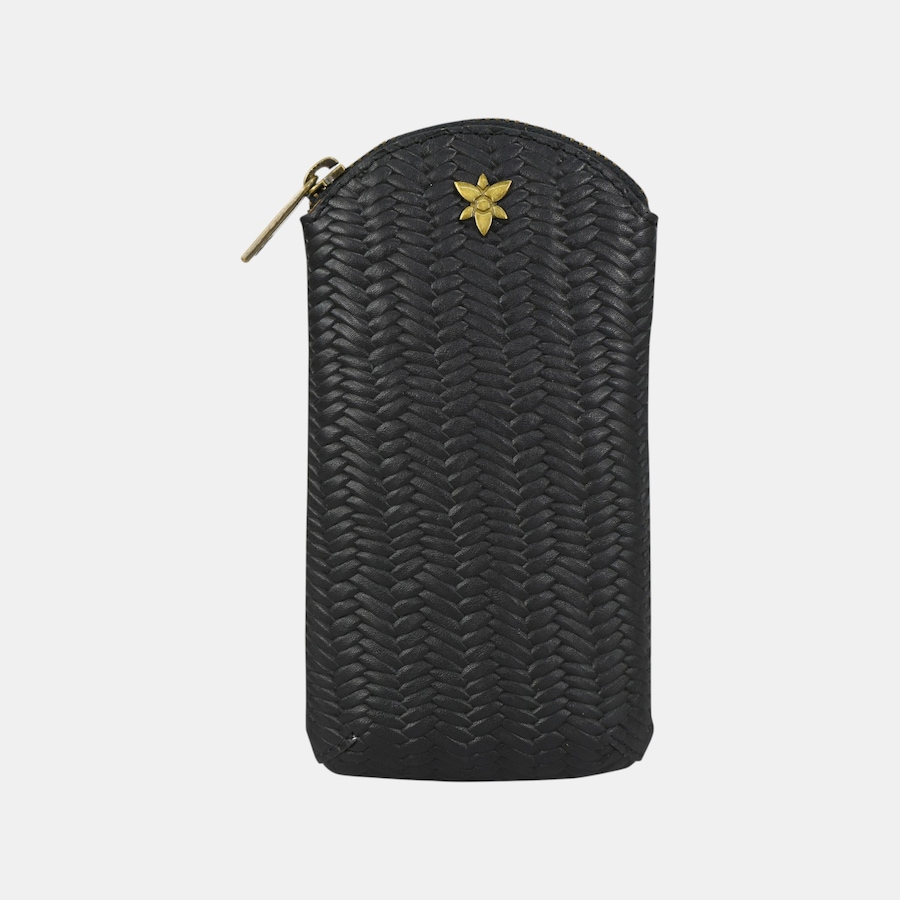 Image 135651_BKHER.jpg, Product 135-651 / Price $50.00, Anuschka Heritage Leather Eye Glass Pouch from Anuschka Handbags on TSC.ca's Fashion department
