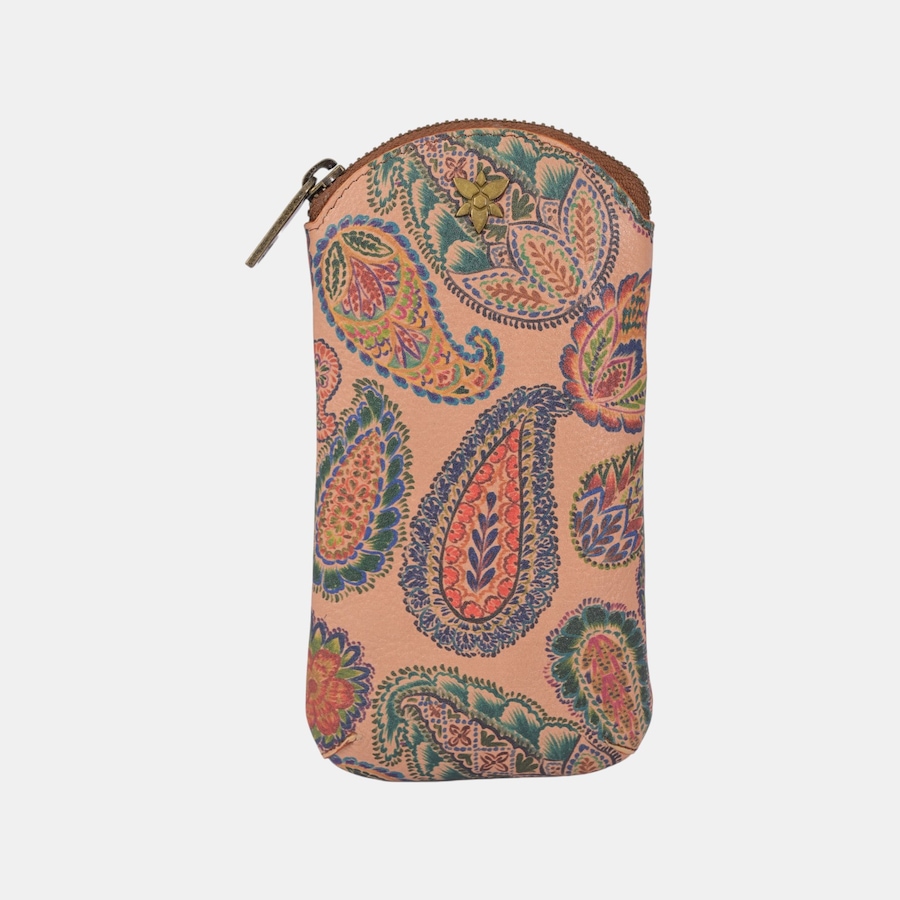 Image 135651_BOHPY.jpg, Product 135-651 / Price $50.00, Anuschka Heritage Leather Eye Glass Pouch from Anuschka Handbags on TSC.ca's Fashion department