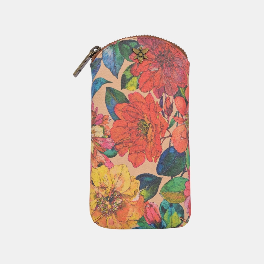 Image 135651_CAMTN.jpg, Product 135-651 / Price $50.00, Anuschka Heritage Leather Eye Glass Pouch from Anuschka Handbags on TSC.ca's Fashion department