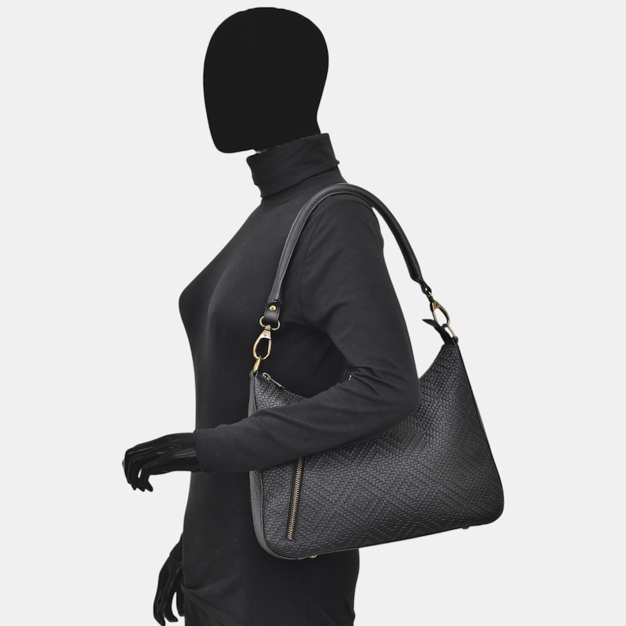 Image 135653_ALTMORE11.jpg, Product 135-653 / Price $250.00, Anuschka Heritage Leather Large Top Zip Hobo from Anuschka Handbags  on TSC.ca's Fashion department