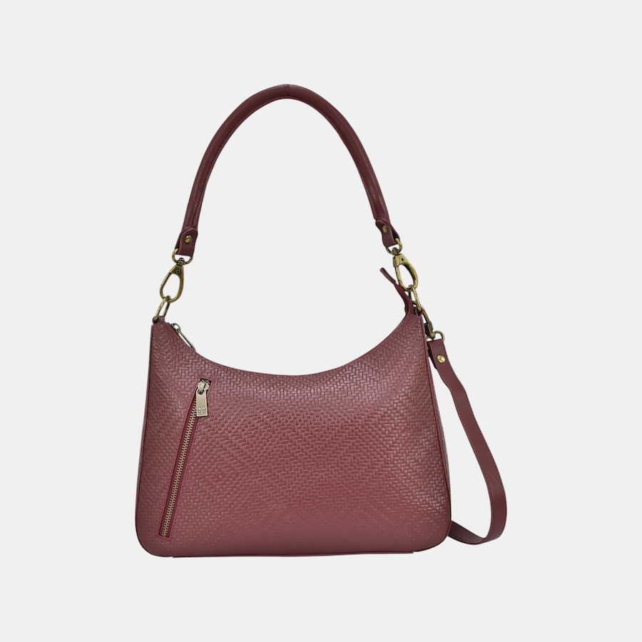 Image 135653_EMWIN.jpg, Product 135-653 / Price $250.00, Anuschka Heritage Leather Large Top Zip Hobo from Anuschka Handbags  on TSC.ca's Fashion department