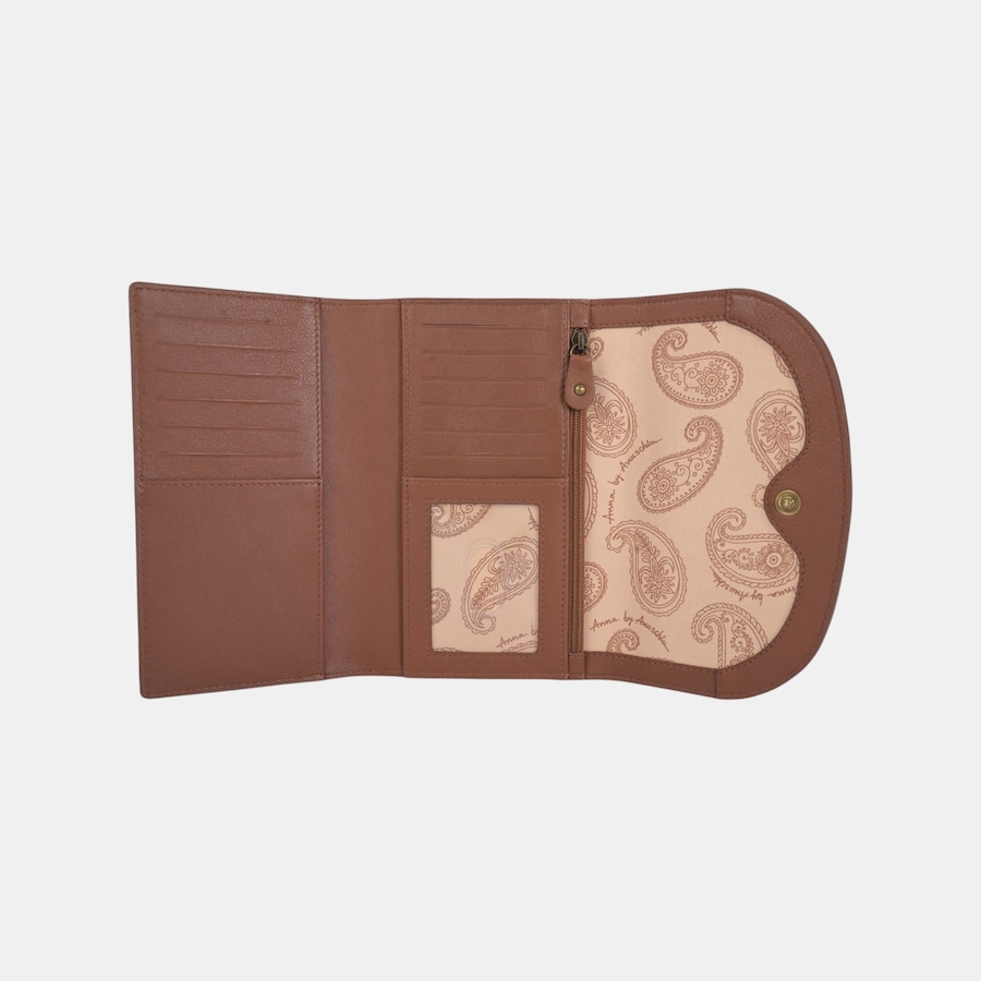 Image 135655_ALTMORE6.jpg, Product 135-655 / Price $108.00, Anuschka Heritage Leather Tri-Fold Wallet from Anuschka Handbags  on TSC.ca's Fashion department