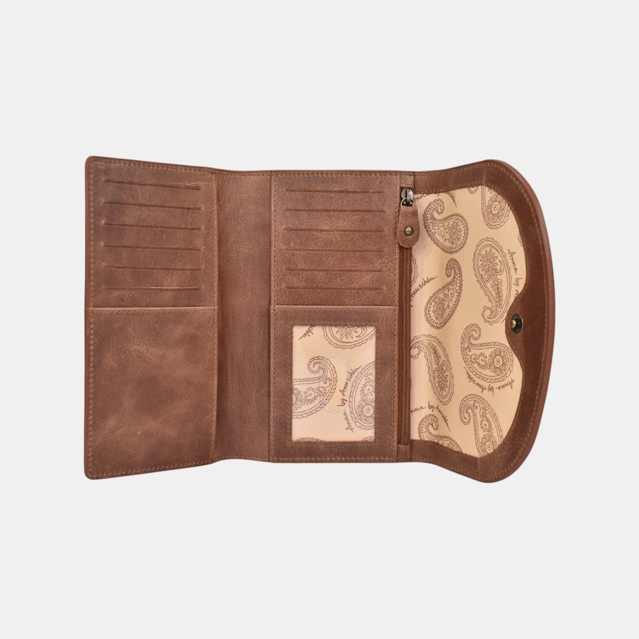 Image 135655_ALTMORE9.jpg, Product 135-655 / Price $108.00, Anuschka Heritage Leather Tri-Fold Wallet from Anuschka Handbags  on TSC.ca's Fashion department