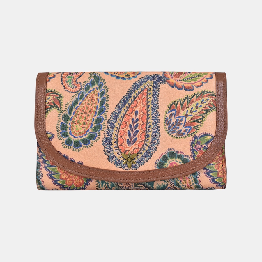 Image 135655_BOHPY.jpg, Product 135-655 / Price $108.00, Anuschka Heritage Leather Tri-Fold Wallet from Anuschka Handbags  on TSC.ca's Fashion department